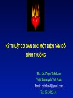 Kỹ Thuật Cơ Bản Đọc Một Điện Tâm Đồ Bình Thường