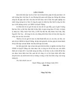 Công tác đào tạo, bồi dưỡng cán bộ, công chức tại Uỷ ban nhân dân xã Quyết Thắng