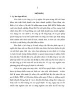 TÓM TẮT LUẬN VĂN ỨNG DỤNG PHƯƠNG PHÁP TỐI ƯU PARETO VÀO BÀI TOÁN RA QUYẾT ĐỊNH ĐA MỤC TIÊU