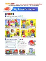 Tiếng Anh lớp 5 Chương trình mới Unit 2: My friend’s house