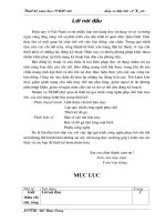 thiết kế đồ gá phay then hoa lăng trục kèm bản vẽ