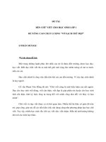 Rèn chữ viết cho học sinh lớp 1 để nâng cao chất lượng vở sạch chữ đẹp 