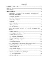 Báo cáo kiến tập thư viện tại THƯ VIỆN KHOA HỌC TỔNG HỢP THÀNH PHỐ HẢI PHÒNG