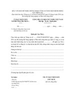 Mẫu đơn đề nghị chứng nhận vùng an toàn dịch bệnh động vật trên cạn