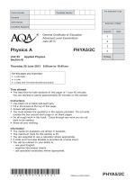 AQA PHYA5 2c QP JUN13 