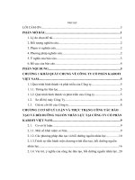 Công tác đào tạo, bồi dưỡng nguồn nhân lực tại Công ty Cổ phần Karofi Việt Nam