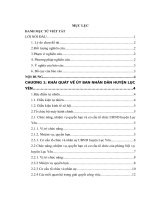 Nâng cao chất lượng đào tạo , bồi dưỡng cán bộ , công chức tại UBND huyện Lục Yên tỉnh Yên Bái