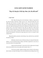 Sáng kiến kinh nghiệm   “dạy kể chuyện ở tiểu học theo yêu cầu đổi mới” 