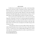 Công tác bố trí, sắp xếp cán bộ công chức tại Uỷ ban nhân dân (UBND) huyện Bảo Yên tỉnh Lào Cai