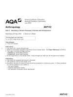 AQA ANTH2 QP JUN15 