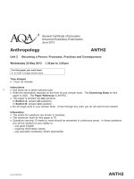 AQA ANTH2 QP JUN13 