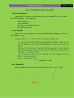 THÍ NGHIỆM cơ học dai hoc spkt