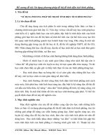 Đề cương đề tài Toán học THPT: Sử dụng đồ thị để tính diện tích