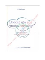 làm chủ hóa vô cơ trong 30 ngày p1 