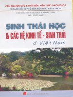 Sinh thái học và các hệ kinh tế   sinh thái ở việt nam phần 1   GS  thế đạt 