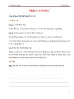 Lý thuyết và bài tập vật lý 8