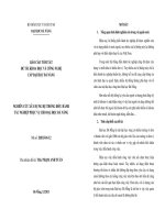 Nghiên cứu xây dựng hệ thống điều hành tác nghiệp phục vụ cho đại học đà nẵng 