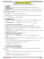 tài liệu lý thuyết ôn thi đại học môn vật lý