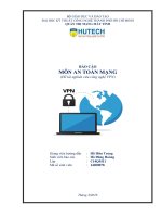Báo cáo đề tài nghiên cứu VPN Hutech
