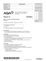 AQA PHYA51 QP JUN14 