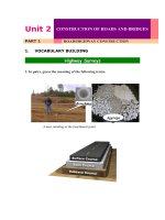 Bài giảng Tiếng Anh Chuyên ngành giao thông Đại học Công Nghệ GTVT (UTT)Unit 2part 1