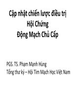 Cập nhật hội chứng động mạch chủ cấp