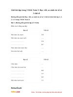 Giải bài tập trang 3 SGK Toán 3: Đọc, viết, so sánh các số có 3 chữ số