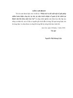 Phân tích và đề xuất một số giải pháp nhằm hoàn thiện công tác tự chủ, tự chịu trách nhiệm về quản lý tài chính tại bệnh viện đa khoa tỉnh lào cai 