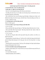 Giải bài tập trang 90 SGK Sinh học lớp 11: Cân bằng nội môi