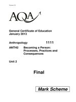 AQA ANTH2 w MS JAN13 