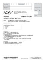 vật lý bằng tiếng anh hay nhất