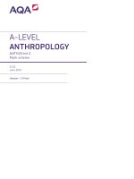 AQA ANTH2 w MS JUN14 