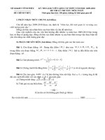 đề thi giáo viên giỏi môn toán thpt