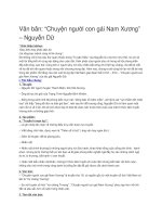 Văn bản “chuyện người con gái nam xương” – nguyễn dữ 