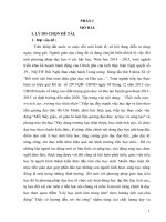 Tổ chức SKKN các hoạt động học tập độc lập, tích cực, tự học môn Toán lớp 4 theo chương trình VNEN