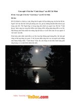 Cảm nghĩ về bài thơ “cảnh khuya” của hồ chí minh những bài văn mẫu lớp 6 