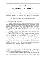 Chương 1 động lực học chất điểm 