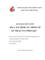 KẾ HOẠCH THỰC HÀNH b1 n1 