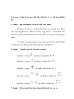 Các dạng bài tập toán lớp 9 biểu thức hữu tỉ căn bậc hai căn bậc ba 