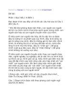 Đề kiểm tra học kì II ngữ văn 12 trường THPT bình minh năm học 2015  2016 