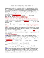 18 câu TRẮC NGHIỆM vật lý 12 có đáp án