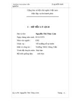 Sáng kiến kinh nghiệm môn sinh học 8 đổi mới phương pháp dạy học theo hướng vận dụng công nghệ thông tin vào tiết sinh học 8