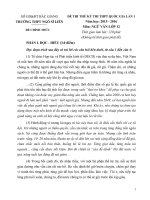 đề thi thử thpt quốc gia năm 2016 môn ngữ vănn  truong thpt ngo si lien 