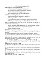 BÀI tập  GIAO THOA SÓNG