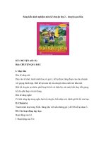 Sáng kiến kinh nghiệm môn kể chuyện lớp 2 – chuyện quả bầu 