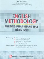 English methodology   phương pháp giảng dạy tiếng anh   lê văn sự 
