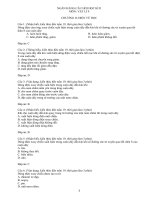 Ngân hàng câu hỏi học kì ii môn vật lý lớp 9   chương ii điện từ học 