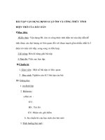 Bài tập vận dụng định luật ôm và công thức tính điện trở của dây dẫn 