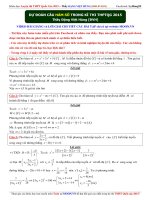 BÀI TẬP HÀM SỐ CÓ LỜI GIẢI