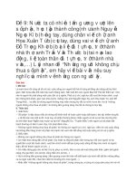 Lấy nhan đề “những người không chịu thua số phận”, em hãy viết bài văn nêu suy nghĩ của mình về những con người ấy 